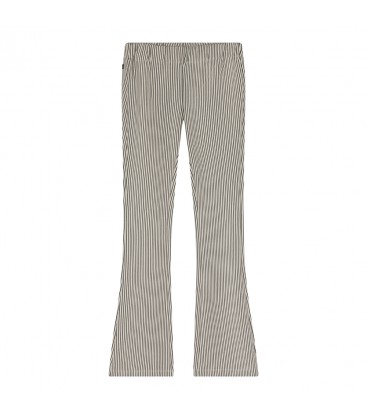 Indian Bluejeans Flared Pants Rib Stripe