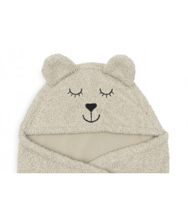 Jollein Wikkeldeken Bear Boucle Olive Green