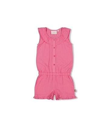 Jubel Jumpsuit kort ruches - Berry Nice