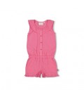 Jubel Jumpsuit kort ruches - Berry Nice