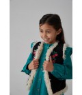 Jubel Omkeerbaar gilet suède look teddy - Girls Club