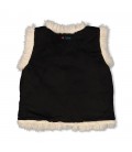 Jubel Omkeerbaar gilet suède look teddy - Girls Club