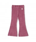 Jubel Flared broek velours rib - Forest Fancy