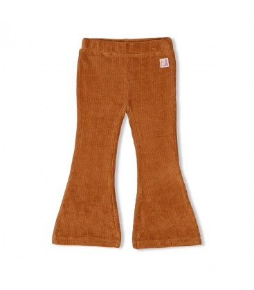 Jubel Flared broek velours rib - Forest Fancy