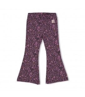 Jubel Flared broek AOP - Forest Fancy