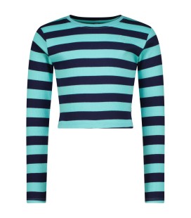 Vingino T-Shirt G-Basic-crop rib stripe