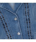 Indian bluejeans Denim Gilet Embroidery