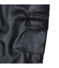 Indian bluejeans Vegan Leather Cargo Pants