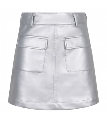 Indian bluejeans Vegan Leather Skirt