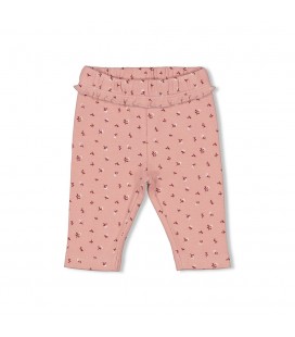 Feetje Broek rib AOP - Blooming Meadow