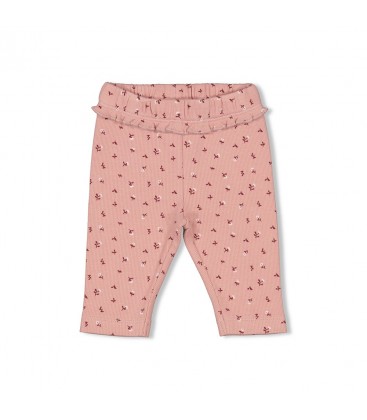 Feetje Broek rib AOP - Blooming Meadow