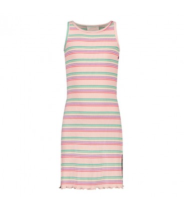 Jubel Midi jurk rib - Picknick Perfect