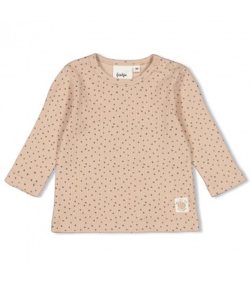 Feetje Longsleeve AOP rib - Cute Cookie